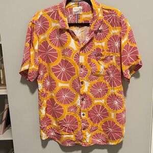 Sovereign Code Vibrant Citrus Casual Shirt